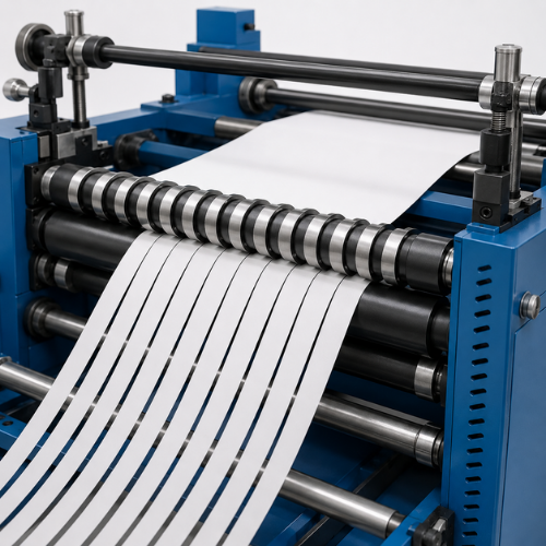 Paper Cup Material Slitter Rewinder Machine