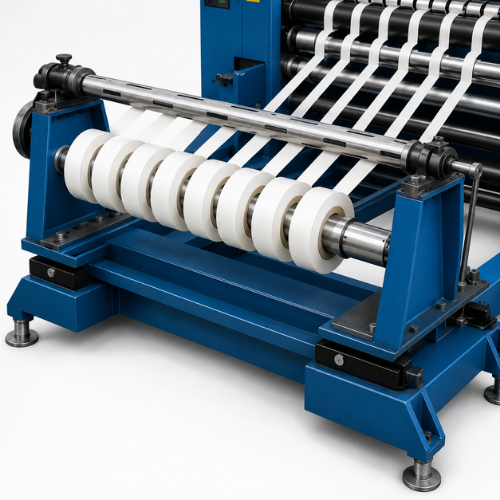 Paper Cup Material Slitter Rewinder Machine
