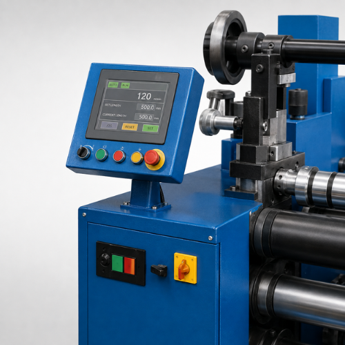Paper Cup Material Slitter Rewinder Machine