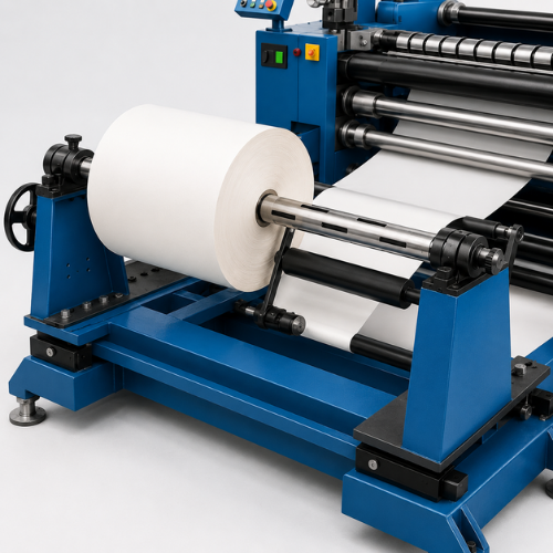 Paper Cup Material Slitter Rewinder Machine