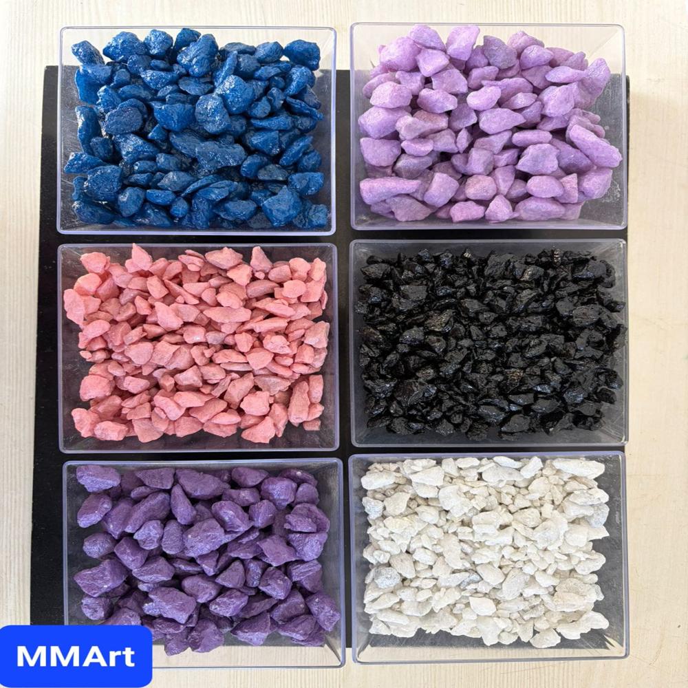 Colored Stone Gravels for Outdoor Landscape Decor Pebble Stone for Garden