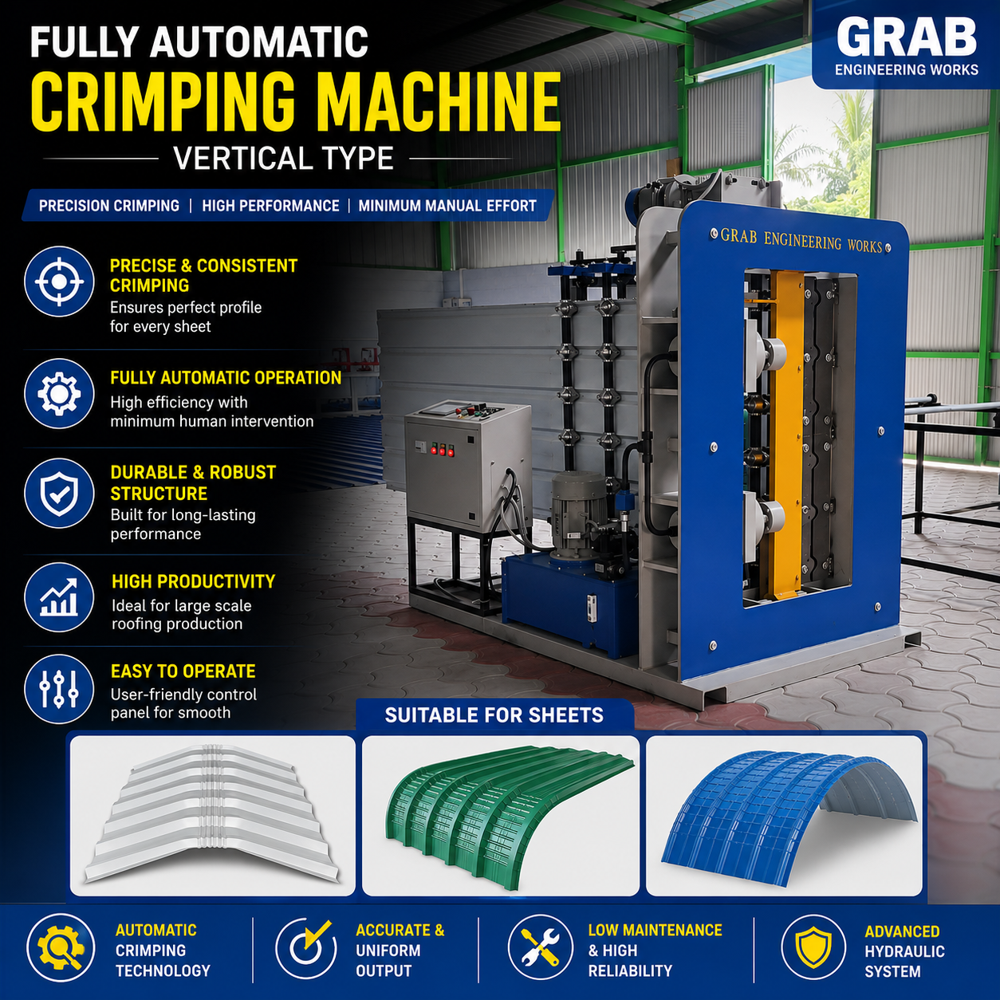 Fully Automatic Vertical Type Crimping Machine