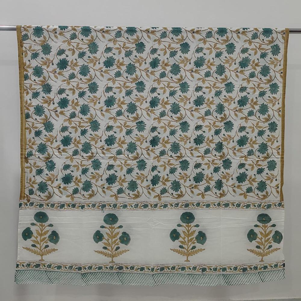 Hand Printed Pink 2.5 Meter Dupatta