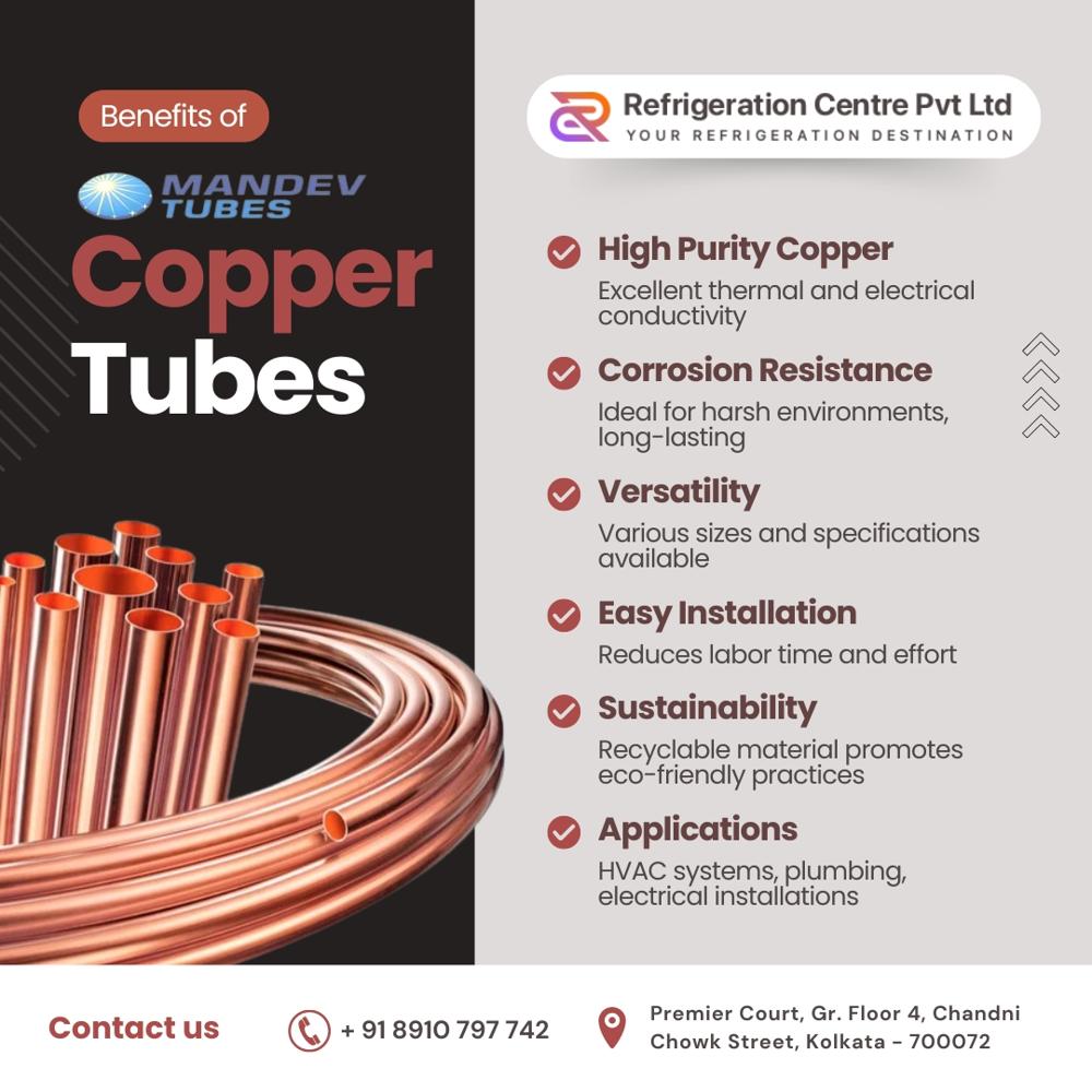 High Grade VRF Copper Pipe