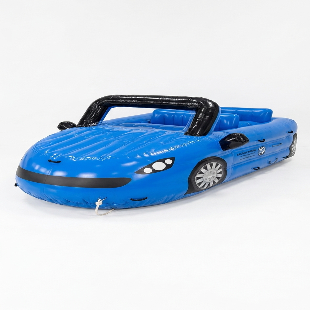 Inflatable Stylish Towable Cruz Car (Blue)