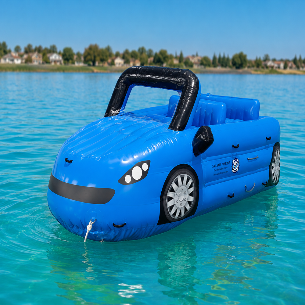 Inflatable Stylish Towable Cruz Car (Blue)