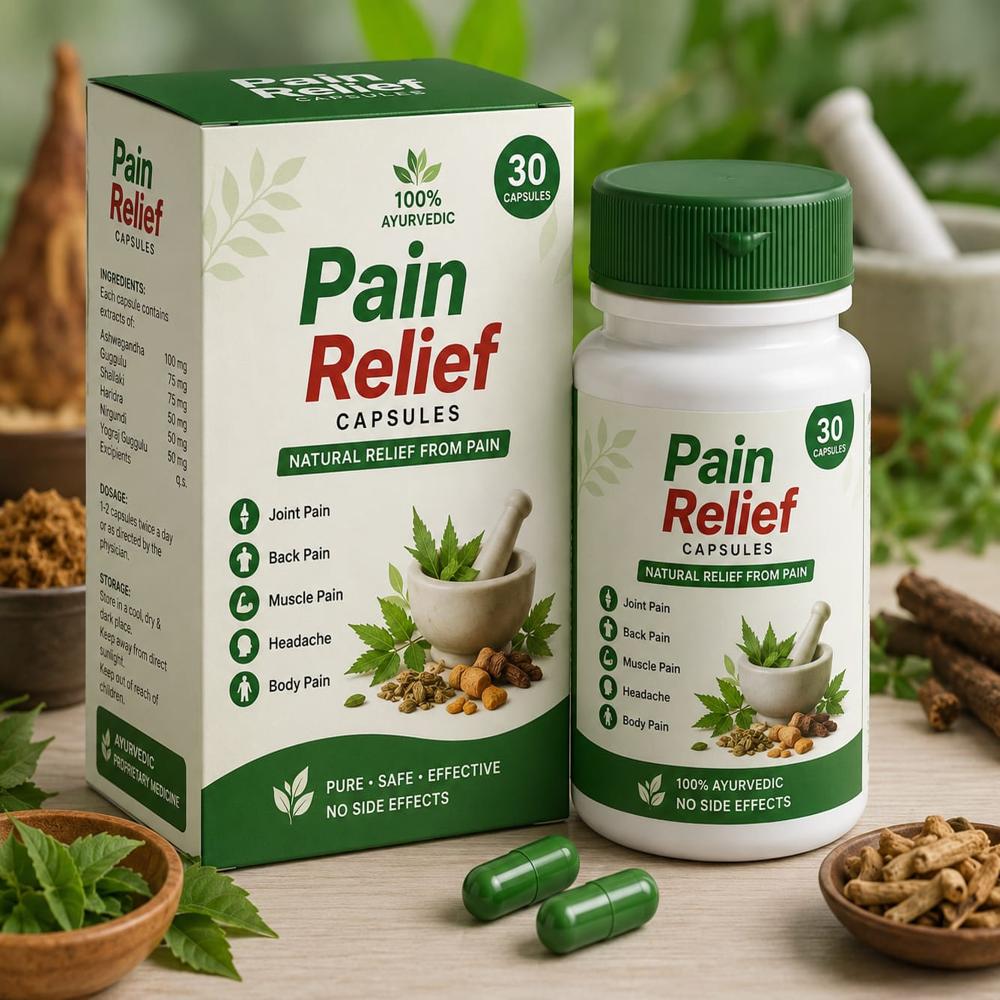 Pain Relief Capsules Third Party Manufacturing