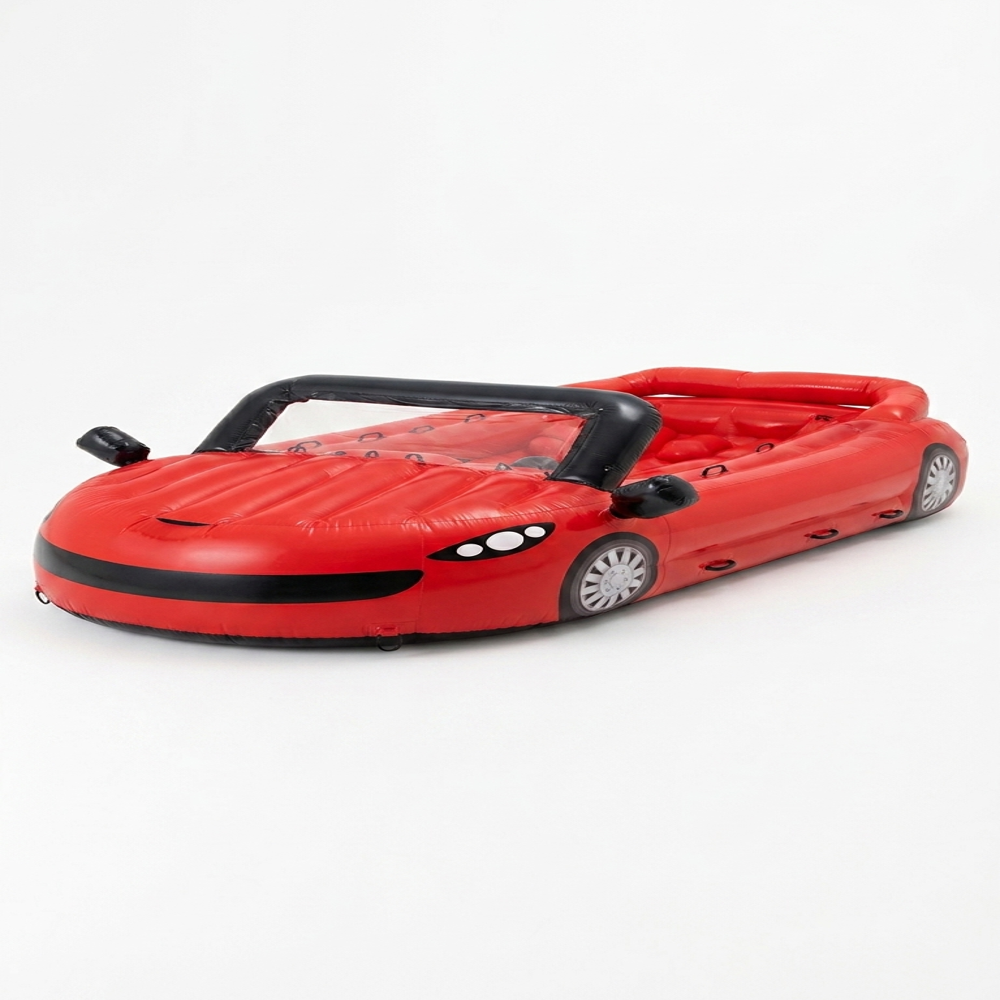 Inflatable Stylish Towable Cruz Car (Red)