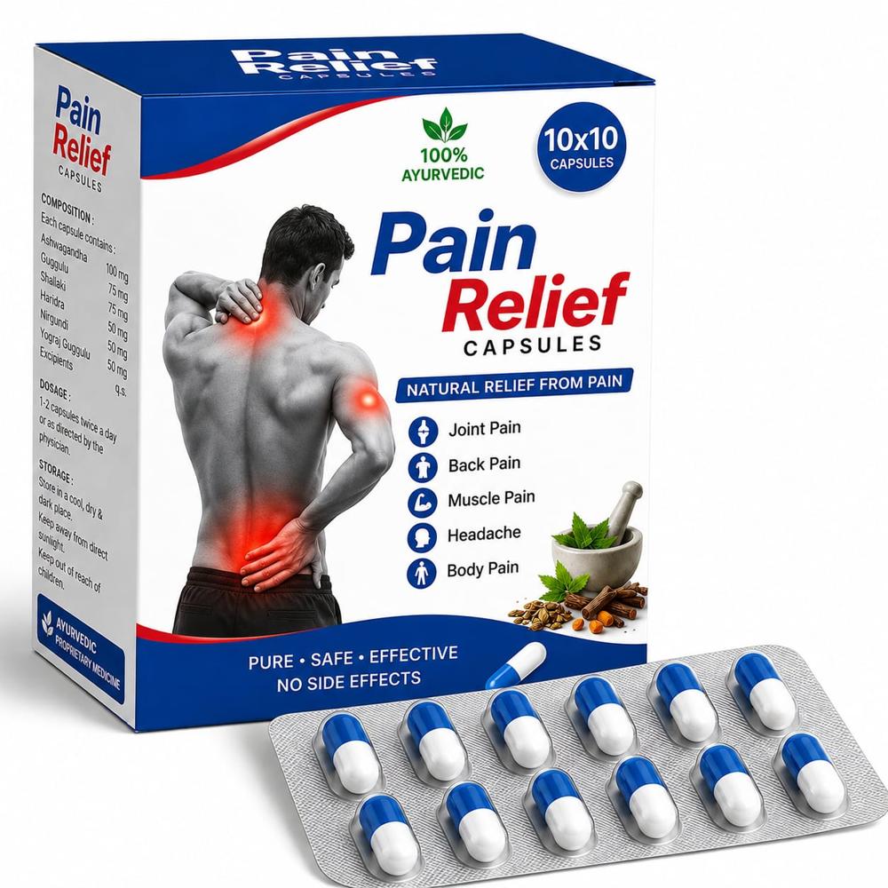 Pain Relief Capsules Third Party Manufacturing