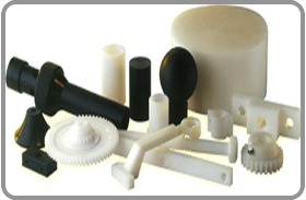 Black & White Metalon Cast Nylon Components