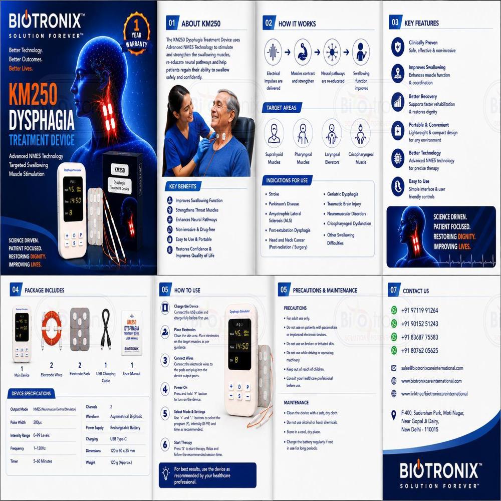 KM-250 Professional Swallowing Therapy Device