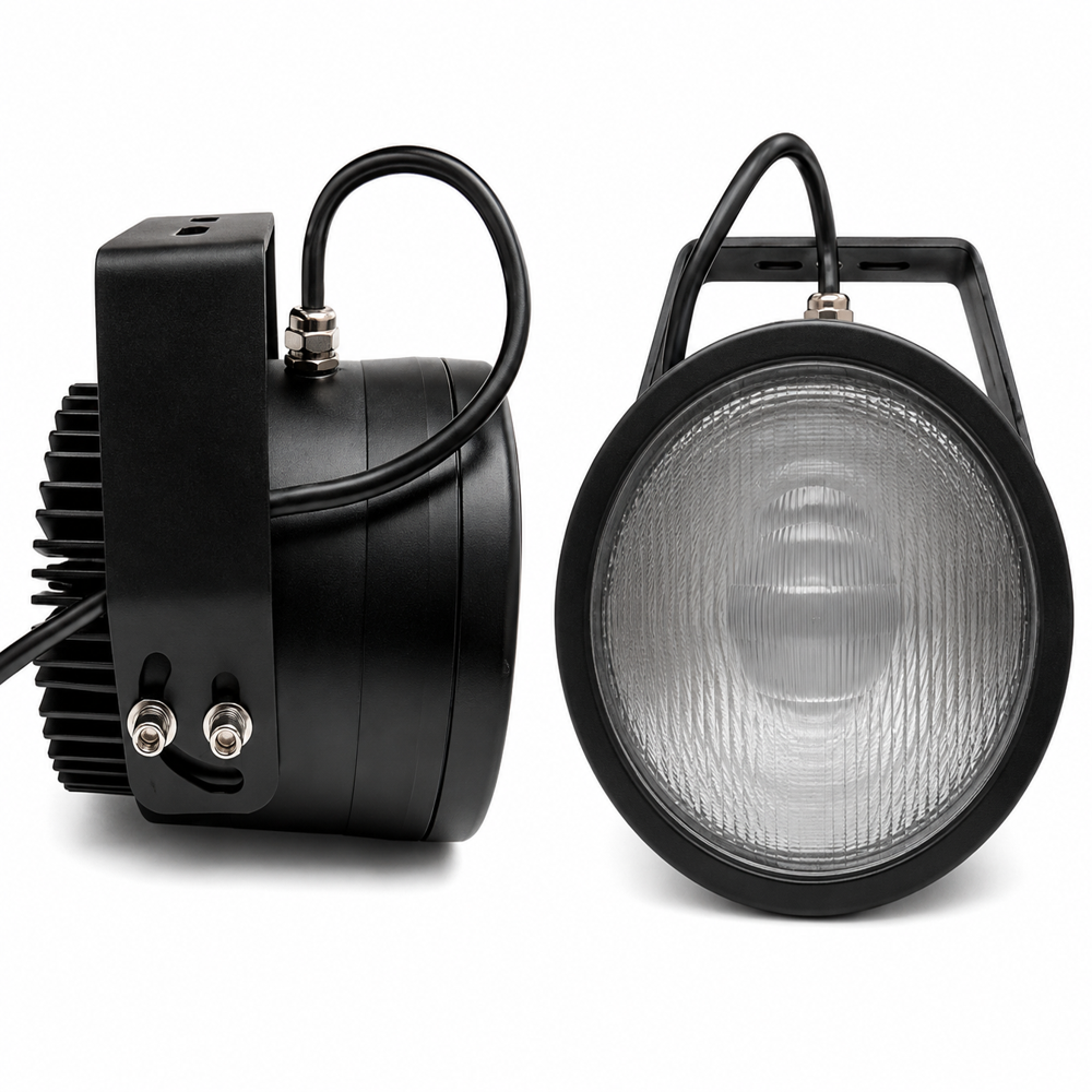 Overhead Crane Light/Virtual Walkway Light 100W - Alarm Light Color: Red