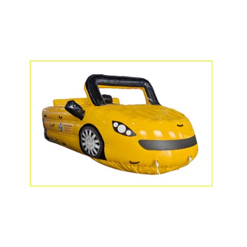 Inflatable Stylish Towable Cruz Car (Yellow)