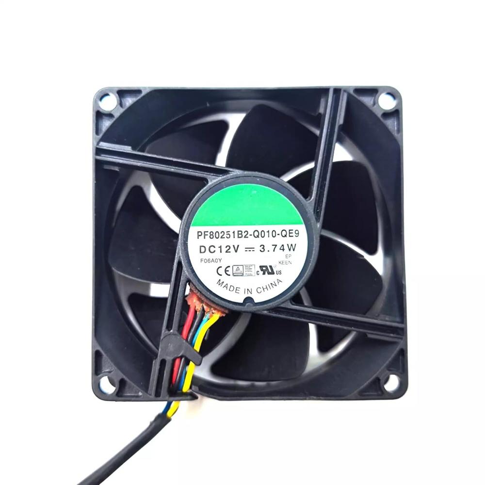 SUNON PF80251B2-Q010-QE9 12V DC 3.74W 8025mm Ball Bearing Industrial Axial Cooling Fan