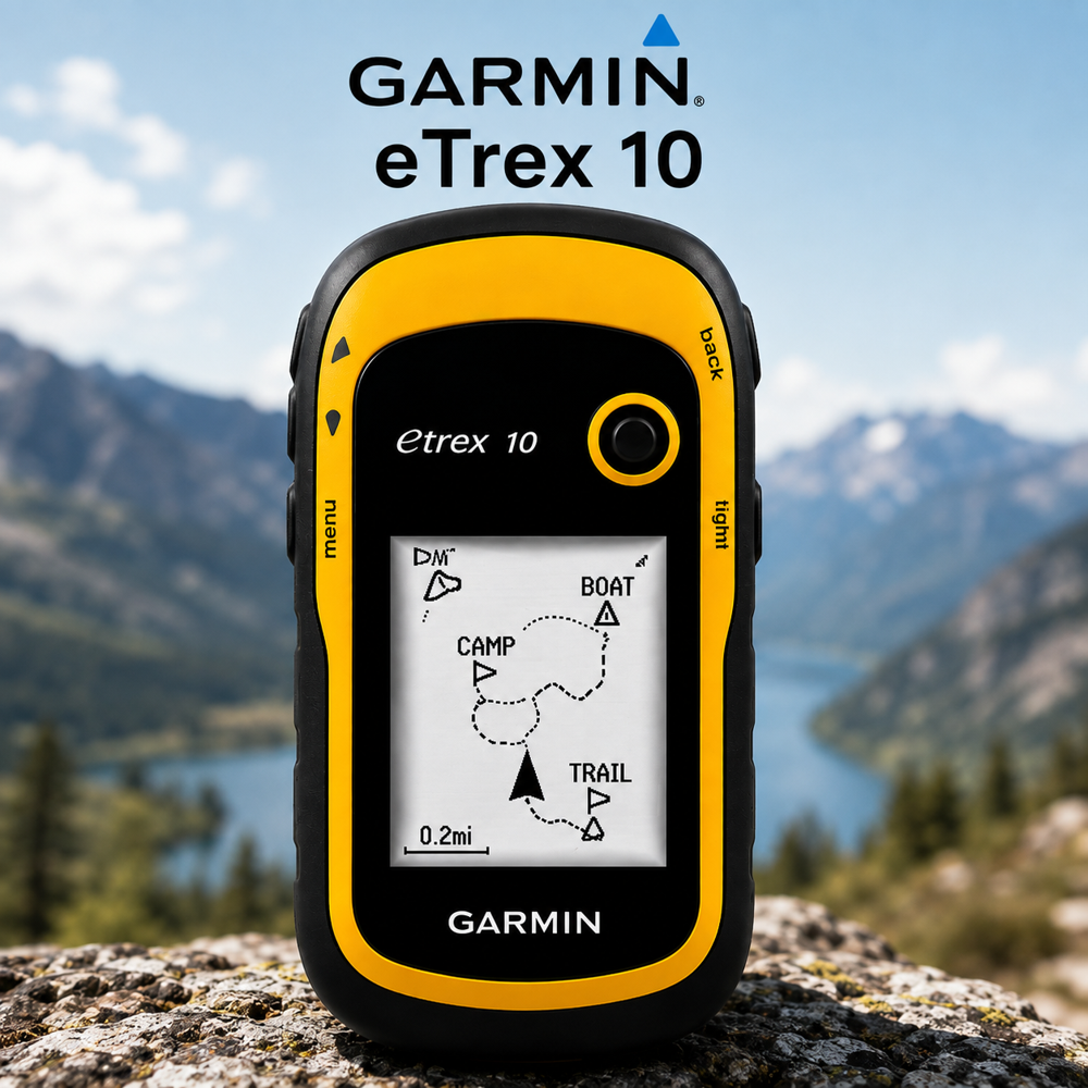 Garmin Gps Device - 10x5 Cm, Color Screen, 8 Gb Memory | Ipx7 Water Resistance, 16-hour Battery Life For Navigation & Outdoor Tracking