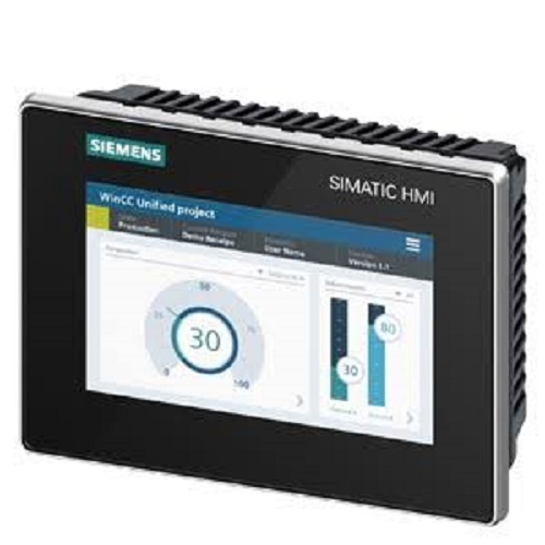 SIMATIC HMI MTP700 Unified Comfort Panel (Neutral Front) | 7-inch widescreen TFT touchscreen, PROFINET/Ethernet, USB interfaces, 16 million colors, Front IP65, unbranded machine visualization and control