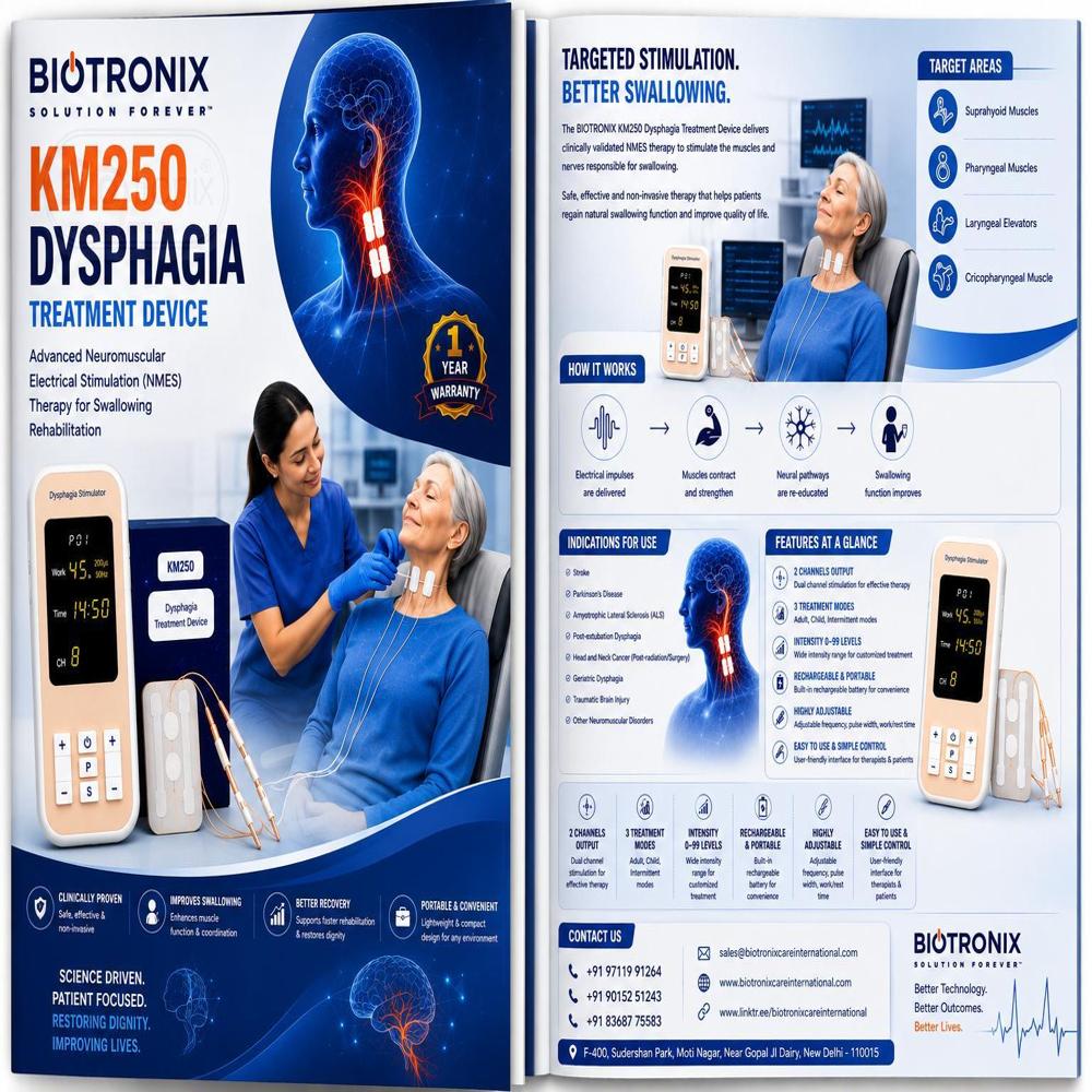 KM-250 Dysphagia Muscle Stimulation Device