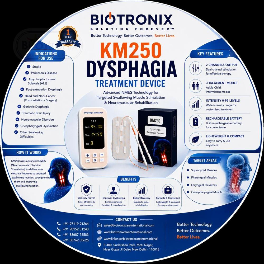 KM-250 Dysphagia Muscle Stimulation Device