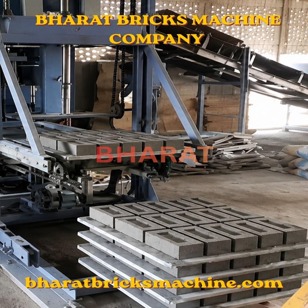 Automatic Fly Ash Bricks Machine With Auto Stacker (15cvt.)