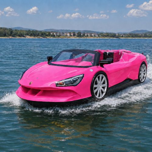Phantom Sports Jet Car (Pink) - Capacity: 500 Kg