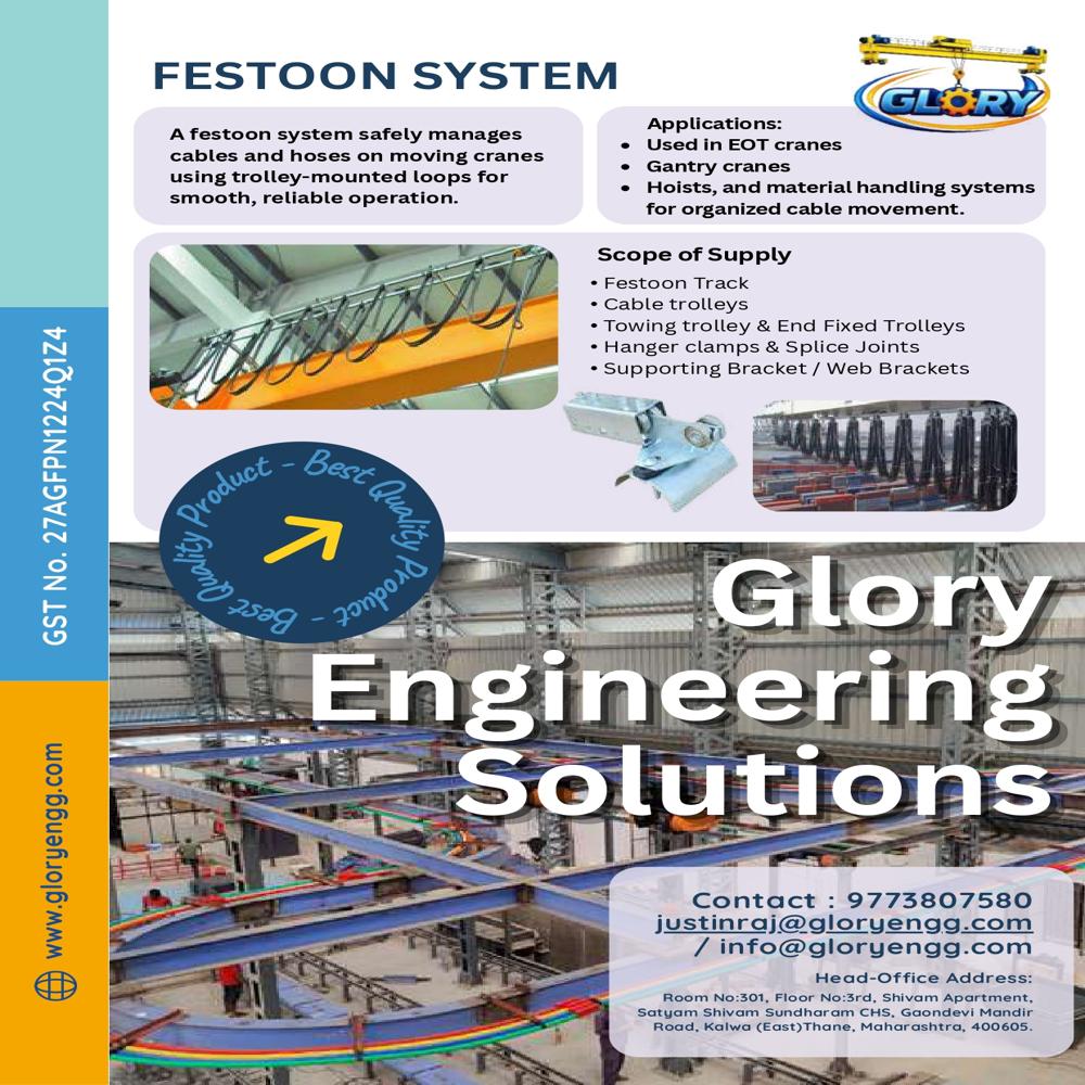 Eot Crane Festoon System - Attributes: Corrosion Resistant