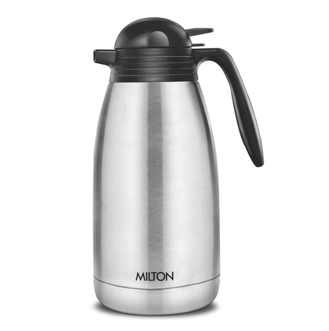 Milton Thermosteel Vacuum Insulated Carafe - Color: Silver