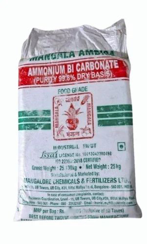 25 Kg Ammonium Bicarbonate Chemical Powder