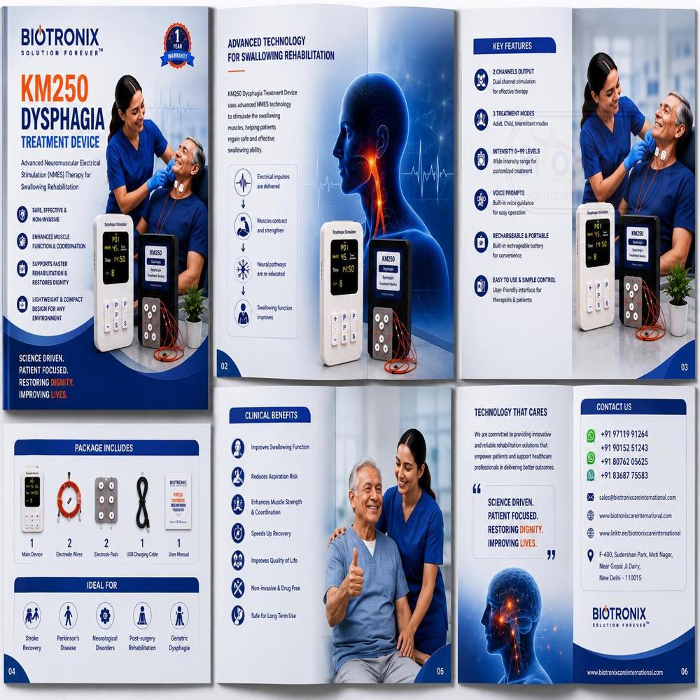 KM-250 Advanced NMES Dysphagia Therapy System