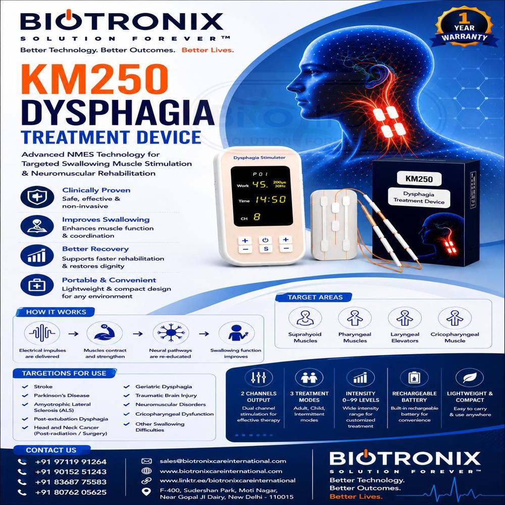 KM-250 Advanced NMES Dysphagia Therapy System