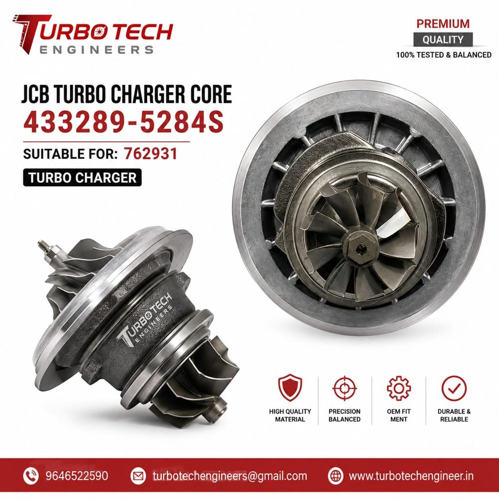 JCB Turbo Charger Core Garrett  433289 5284S