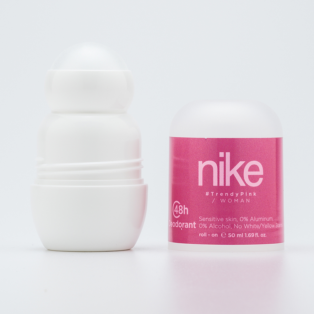 50ml Trendy Pink Woman Deodorant Roll On Perfume