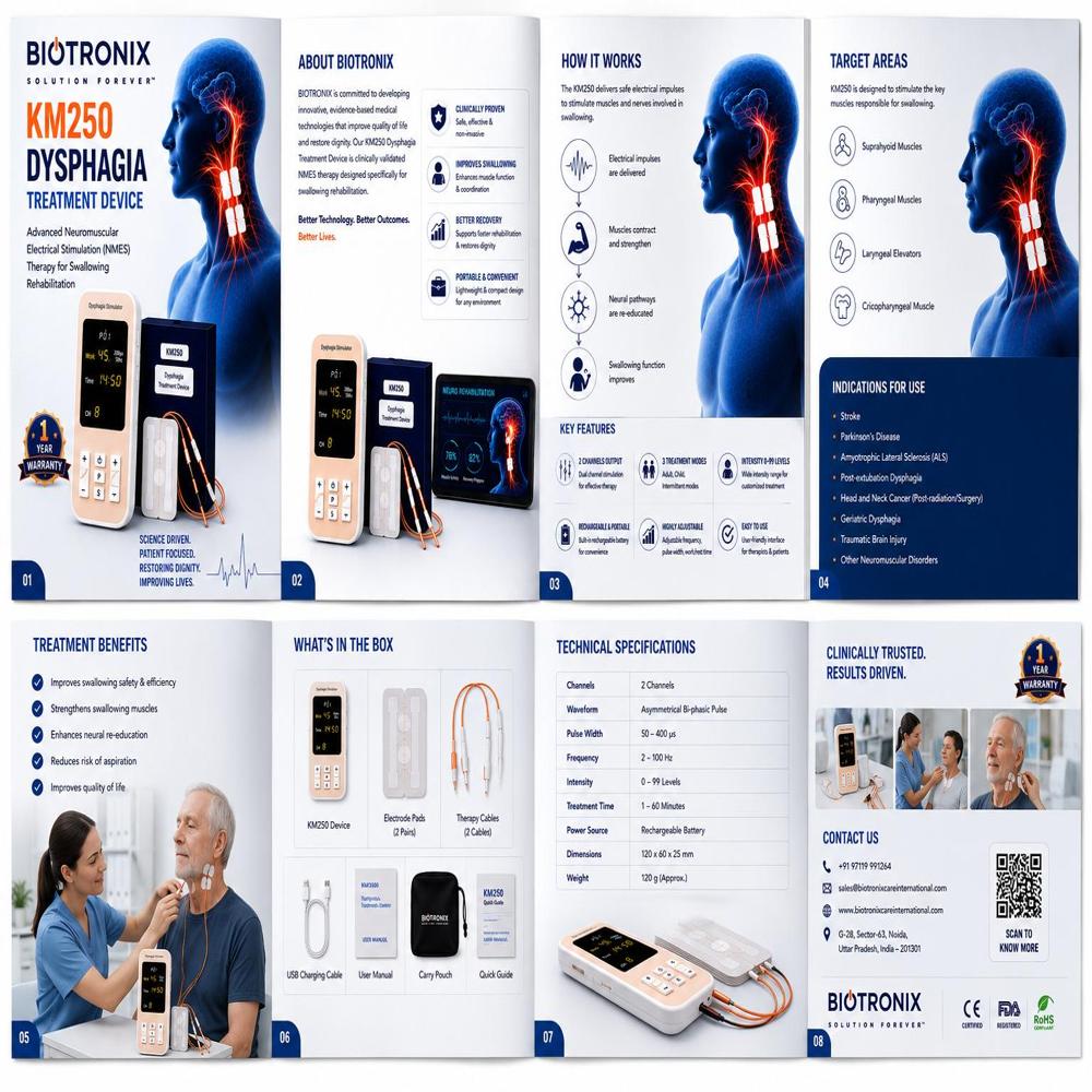 KM-250 Clinical Dysphagia Rehabilitation Stimulator