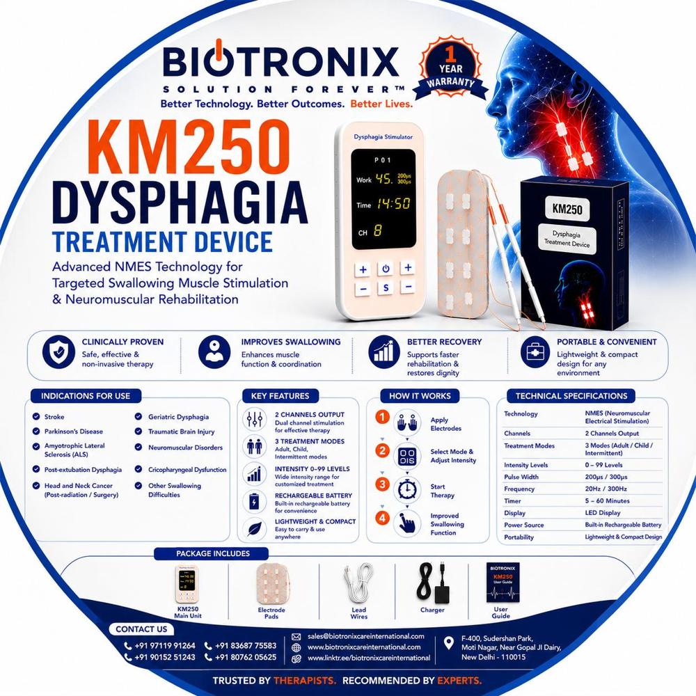 KM-250 Clinical Dysphagia Rehabilitation Stimulator