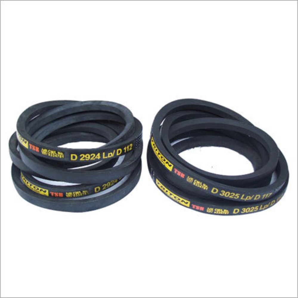 Variable Speed V Belts - Premium Quality Rubber, Multiple Sizes And Thicknesses | Versatile Black Belts For Exercise, Farm, Medical, And Power Equipment