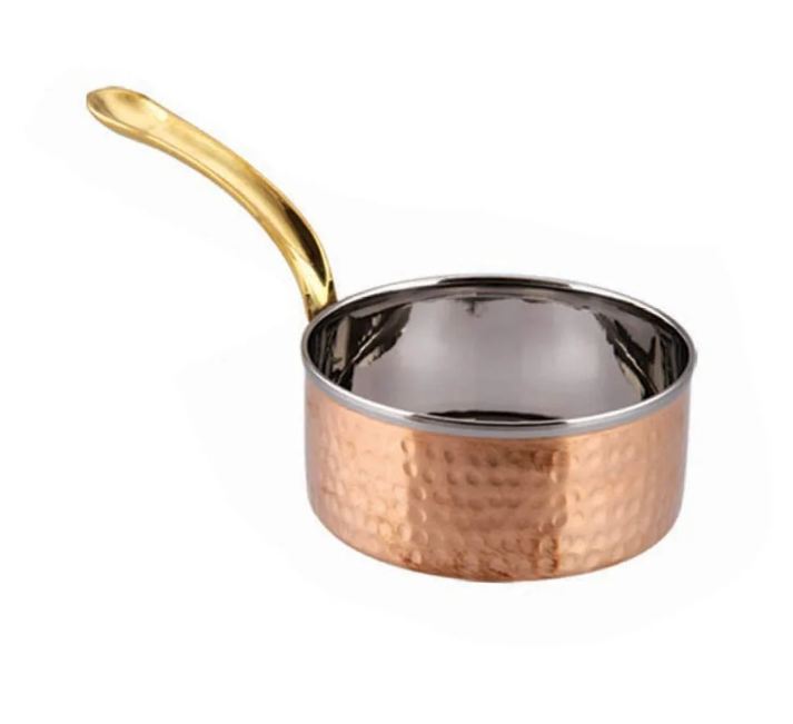 Sauce Pan Antique Copper - Dimension (L*W*H): 11 (Diameter) Inch (In)