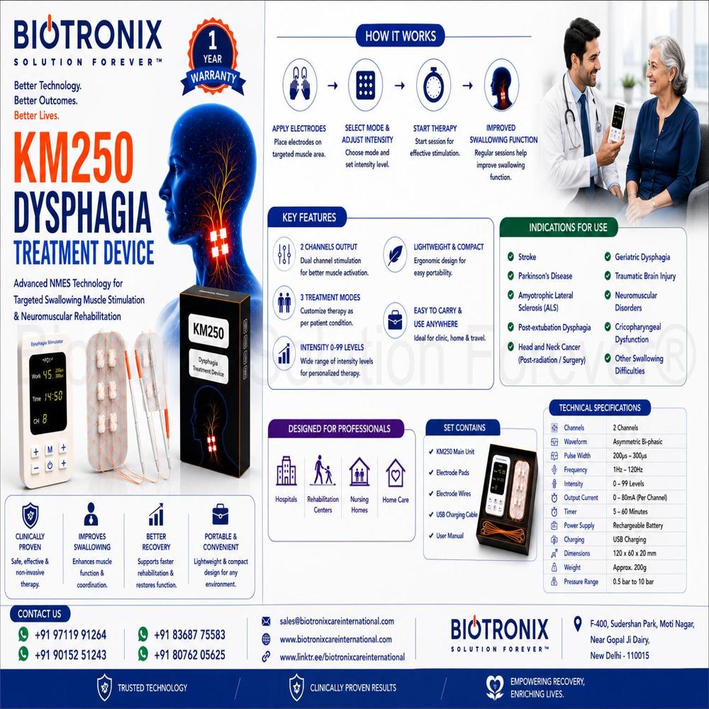 KM-250 Swallowing Muscle Therapy Device