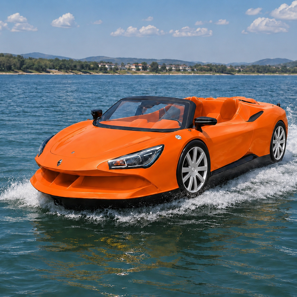 Phantom Sports Jet Car (Orange) - Capacity: 500 Kg