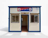 Insulated Puf Panel Akash Engimech Portable Security Cabin