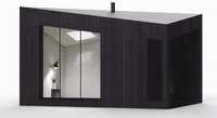 Black Timber Cladding Modern Minimalist Portable Cabin