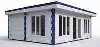 Puf Insulated Panel Prefabricated Modular Office Cabin