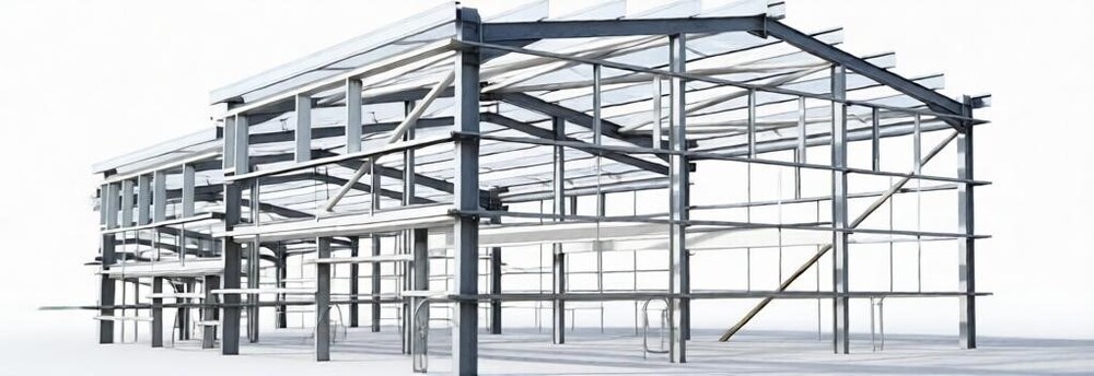 Commercial Grade Prefabricated Steel Frame Structure