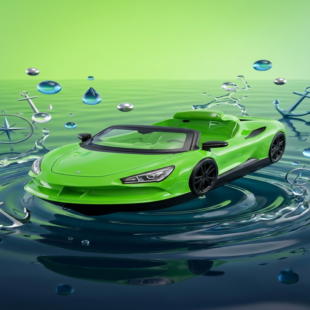 Phantom Sports Jet Car (Green)