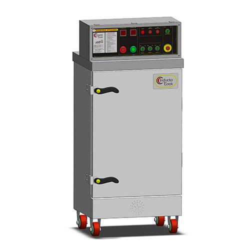 12 Trays Electric Steamer With Dashboard Automation Panel - Application: Hotels
