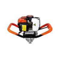 Ralli Wolf ED520 52cc Earth Auger Single Man 2 Stroke Petrol Engine Harvester