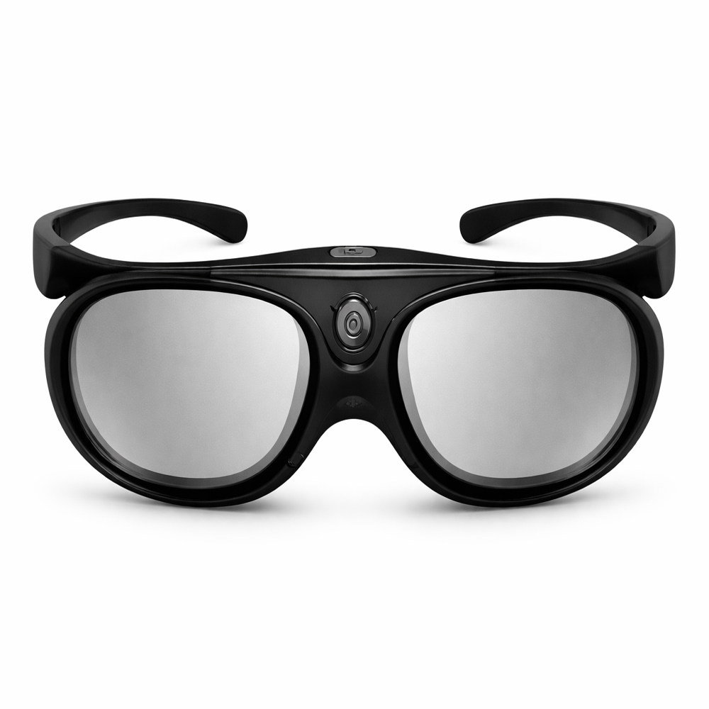 Active Shutter Black Projector Glasses