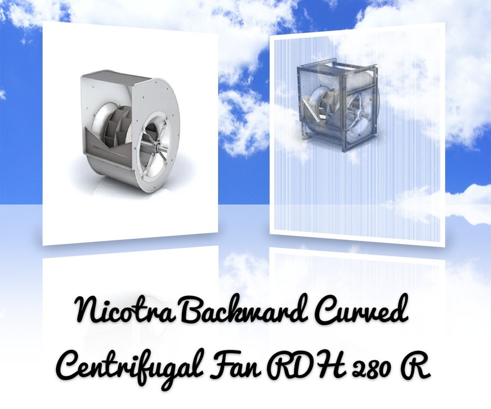 Nicotra Backward Curved Centrifugal Fan RDH 280 R