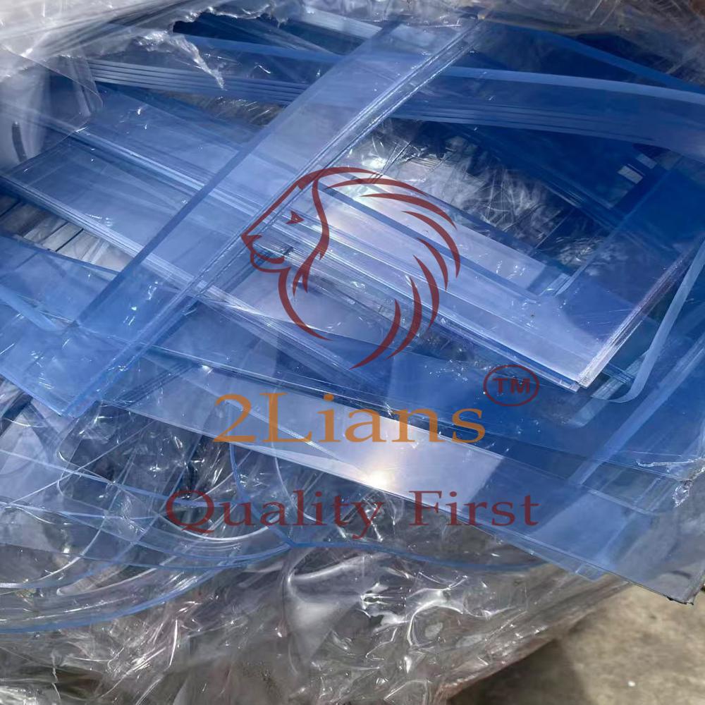 PVC sheet/ off cuts soft transparent multi colors
