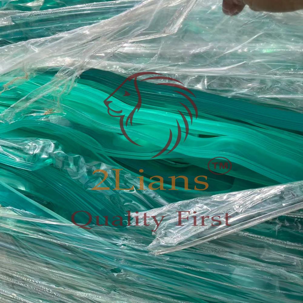 PVC sheet/ off cuts soft transparent multi colors