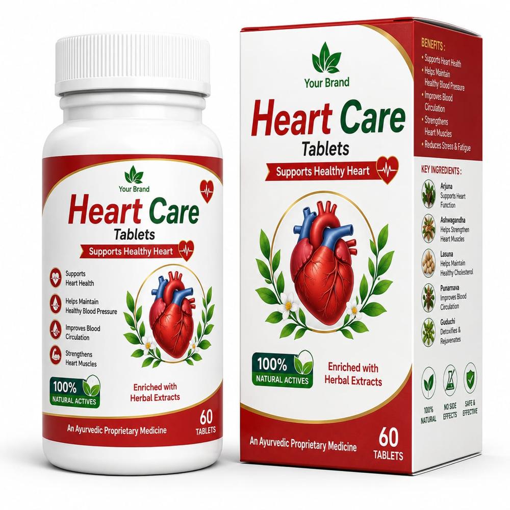 Heart Care Tablets Third Party Manufacturing