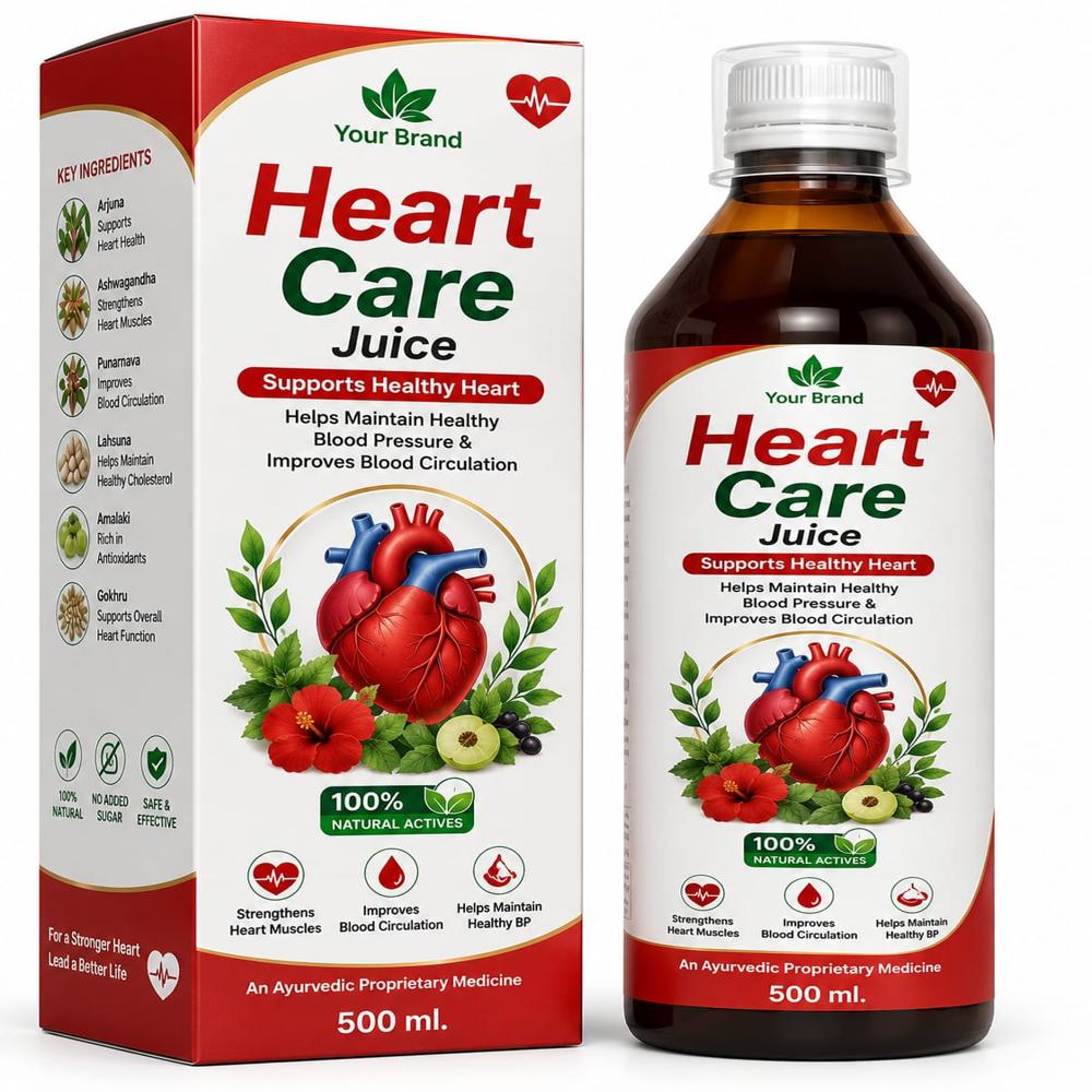 Heart Care Juice Third Party Manufacturing